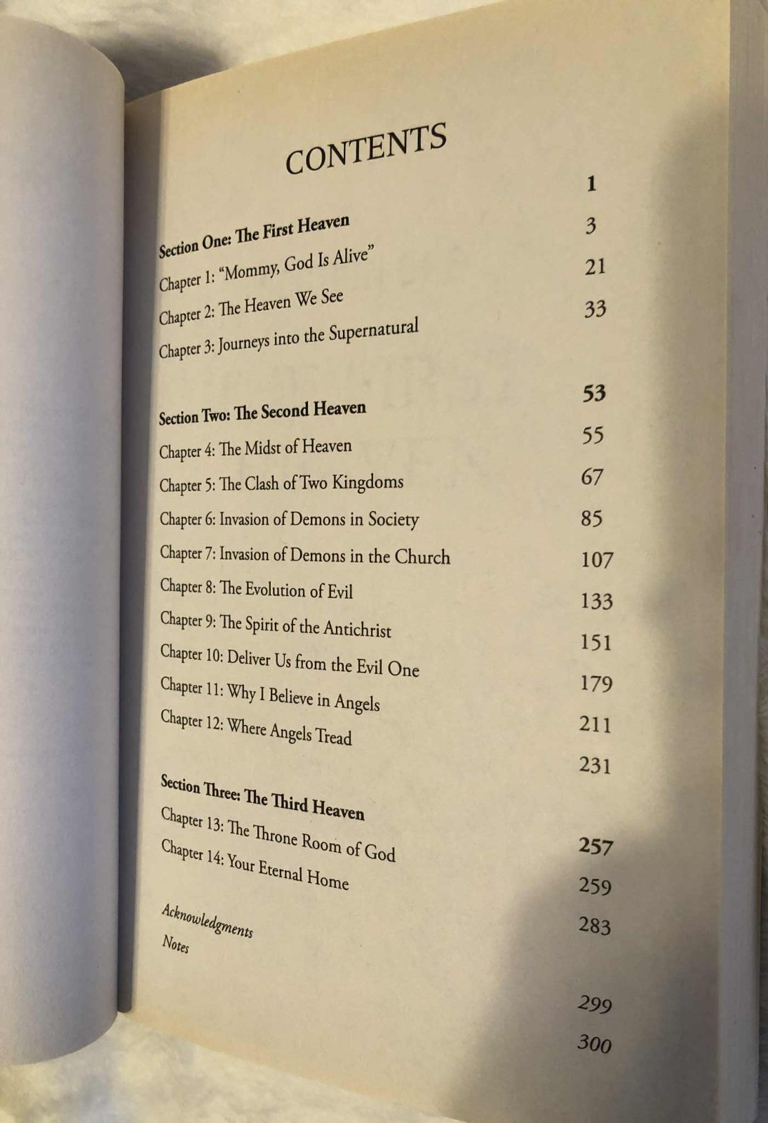The Three Heavens: Angels, Demons and What Lies Ahead - Paperback - Good