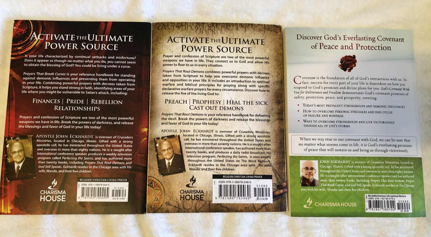 Prayers That Break Curses: Prayers for Breaking Demonic Influences - 3 Books
