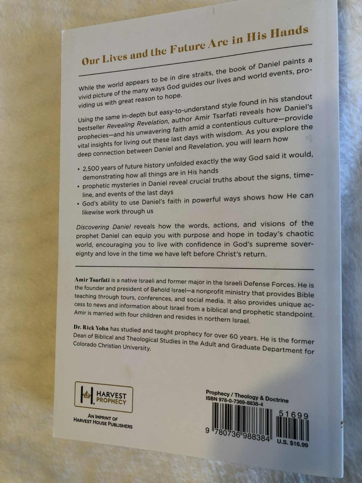 Discovering Daniel: Finding Our Hope In God's Prophetic Plan Amid Global Chaos