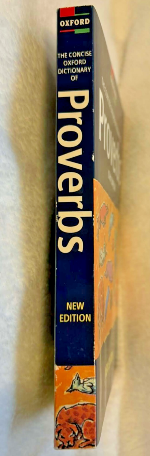 The Concise Oxford Dictionary of Proverbs -- Paperback -- Good Conndition