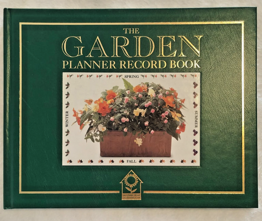 The Garden Planner Record Book -  National Home Gardening Club