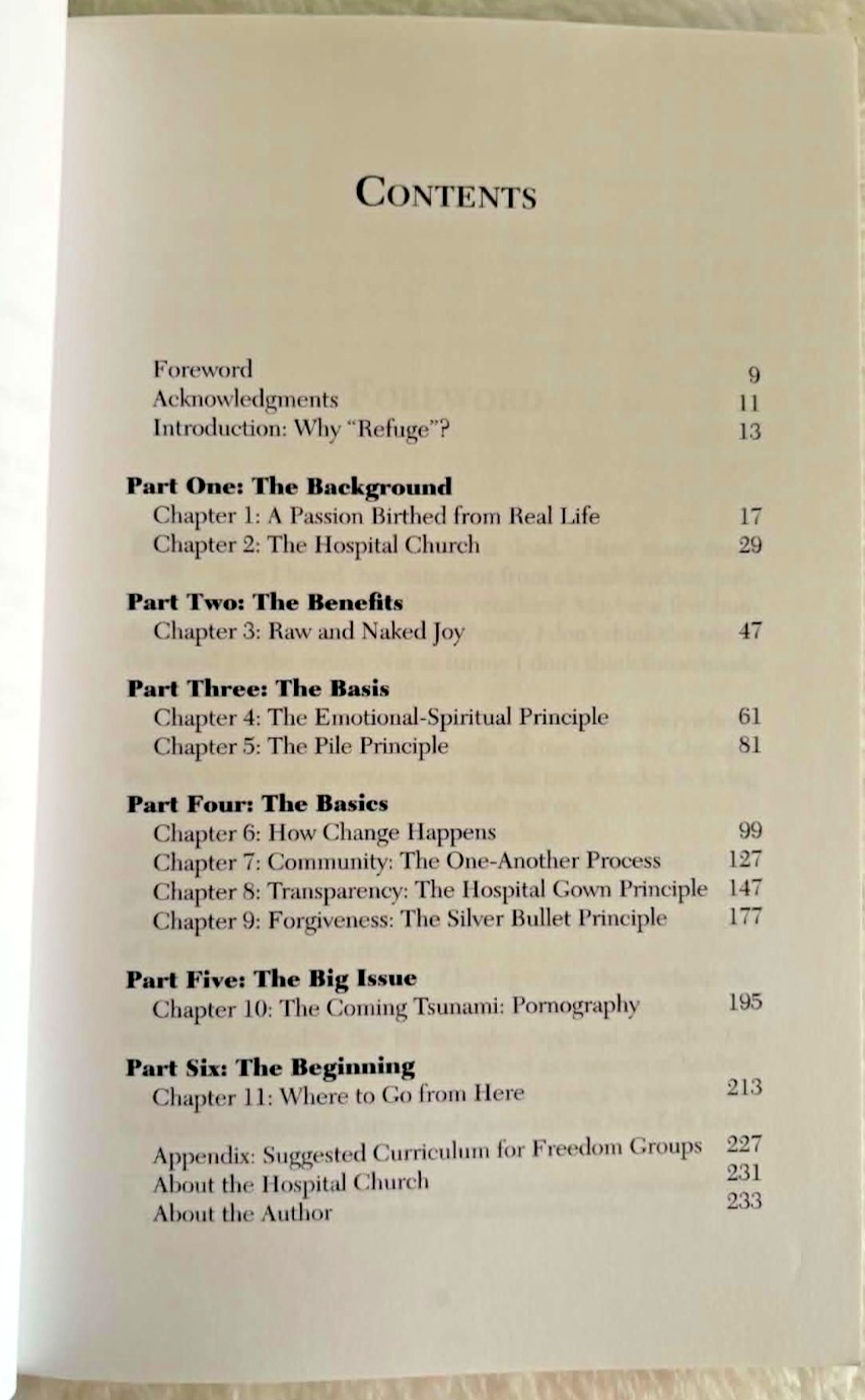 Refuge: How Hospital Church Ministry Can Change Your Church Forever - Good cond
