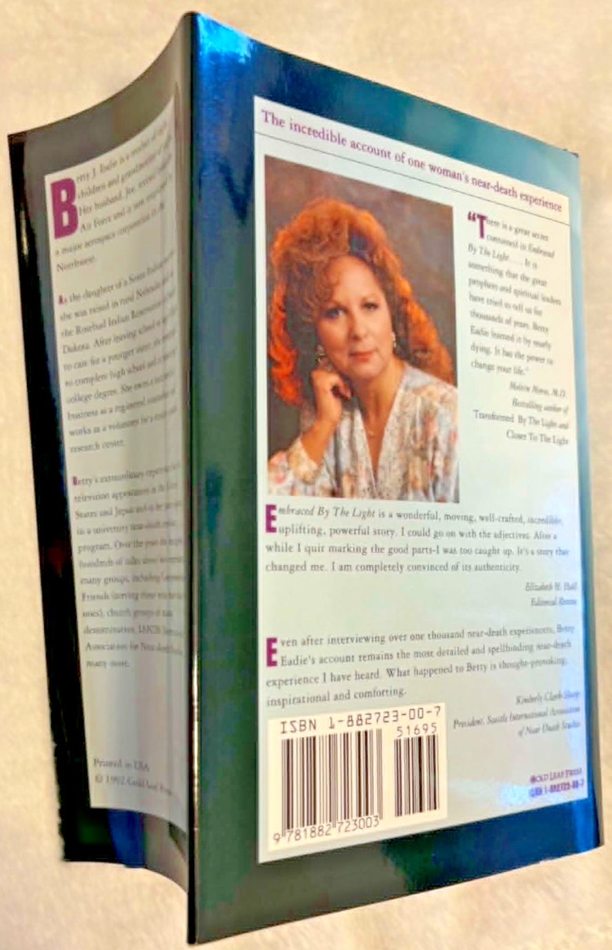 Embraced by the Light: Near-Death Experience -- Hard Cover -- Like New