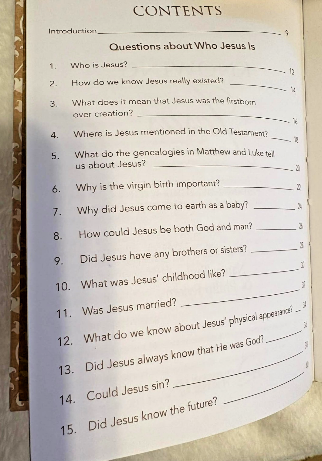 Knowing Jesus --  Hardcover  -- Like New