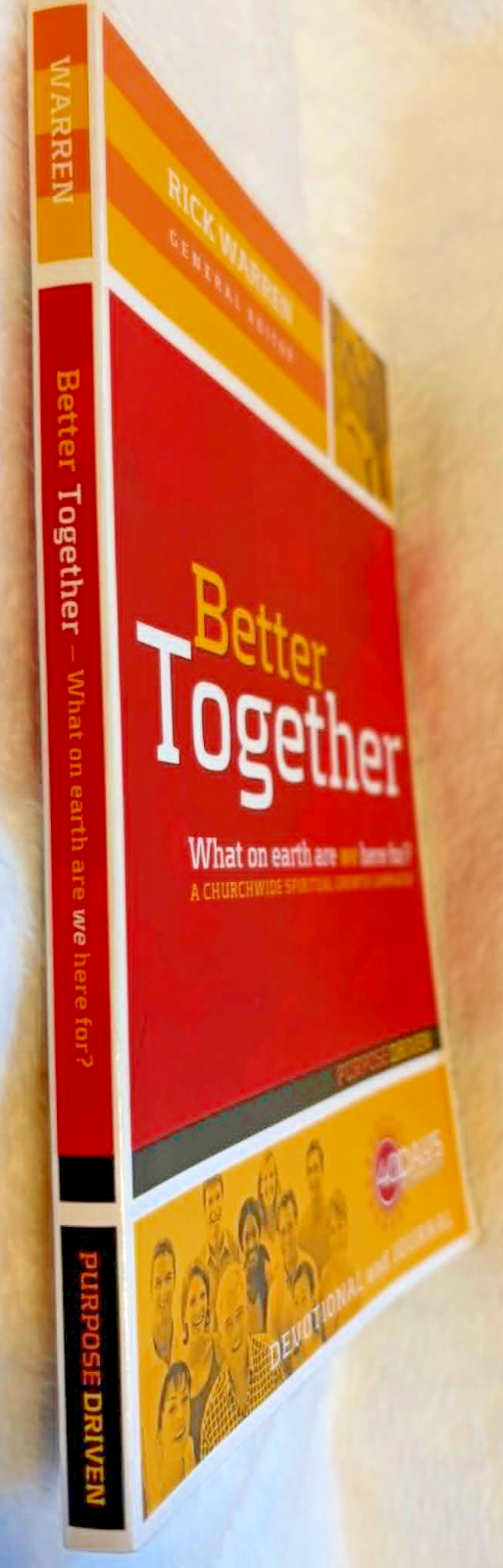 Better Together: What on Earth Are We Here For? Devotional & Journal- Like New