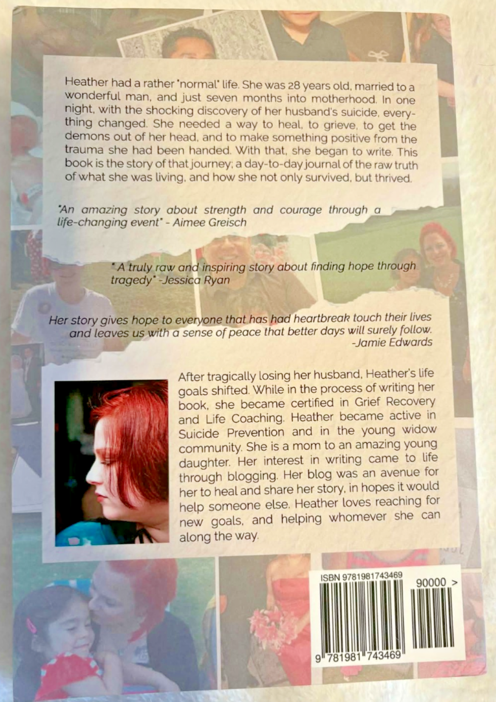 The Widow Next Door: Learning to live again... -- Paperback -- Like New