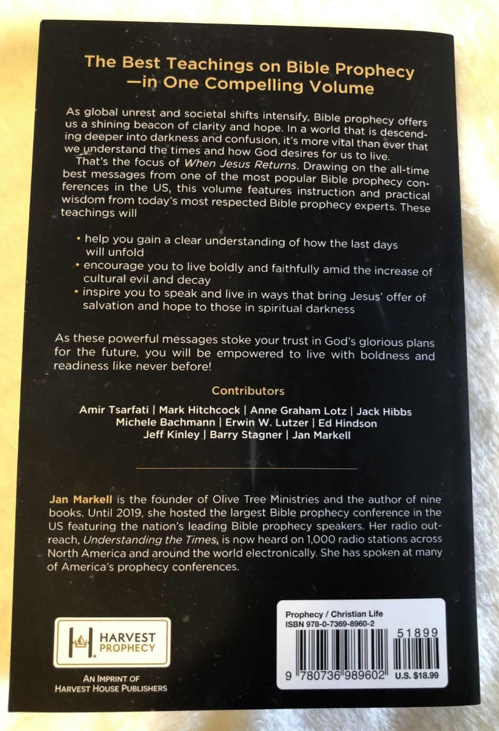 When Jesus Returns: Living in Expectation of the End Times- Paperback - Like New