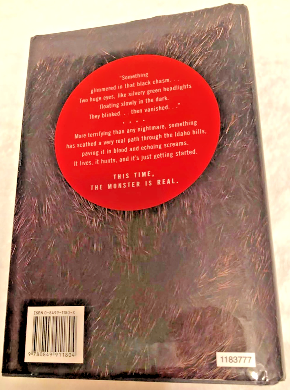Monster - Hardback - Good condition
