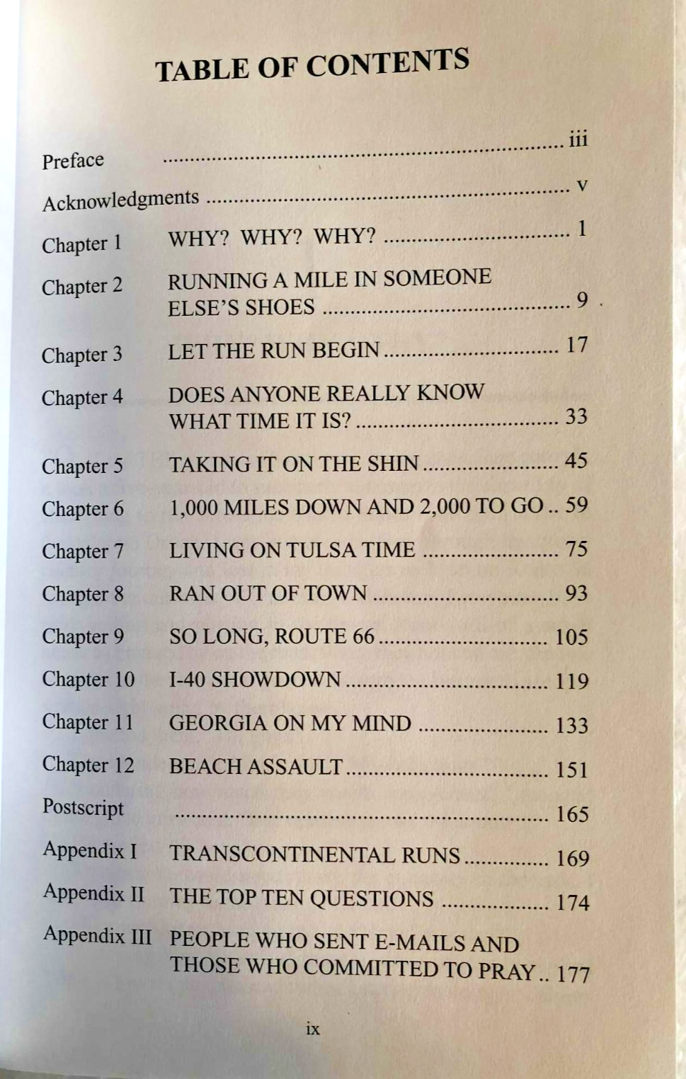 Running With Payne: A Step-by-step Journey Down Route 66 & Beyond Paperback New