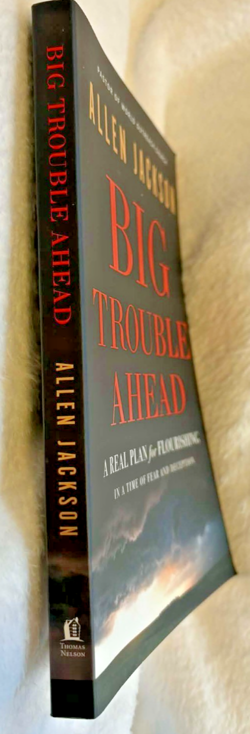 Big Trouble Ahead: A Plan for Flourishing in a Time of Deception -Excellent Cond