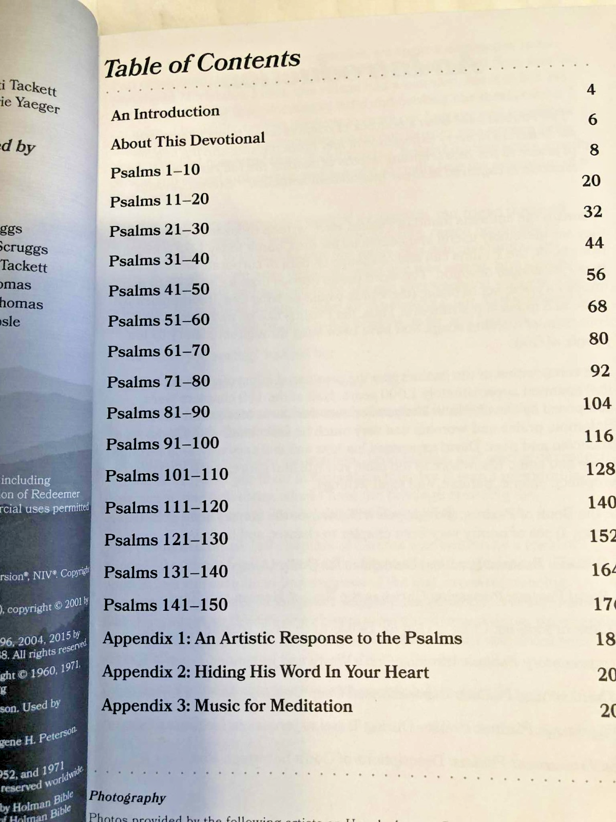 The Book of Psalms - 150 Devotions & Reflections - Paperback - Good