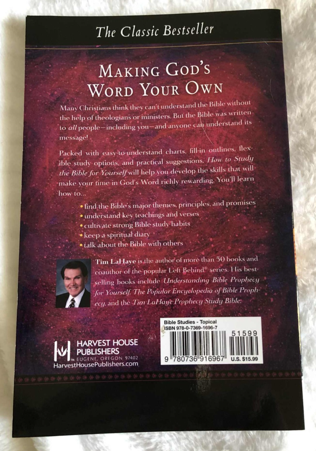 How to Study the Bible for Yourself  - Paperback - Good Condition