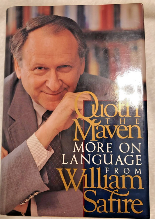 Quoth the Maven Hardcover  - Good Condition