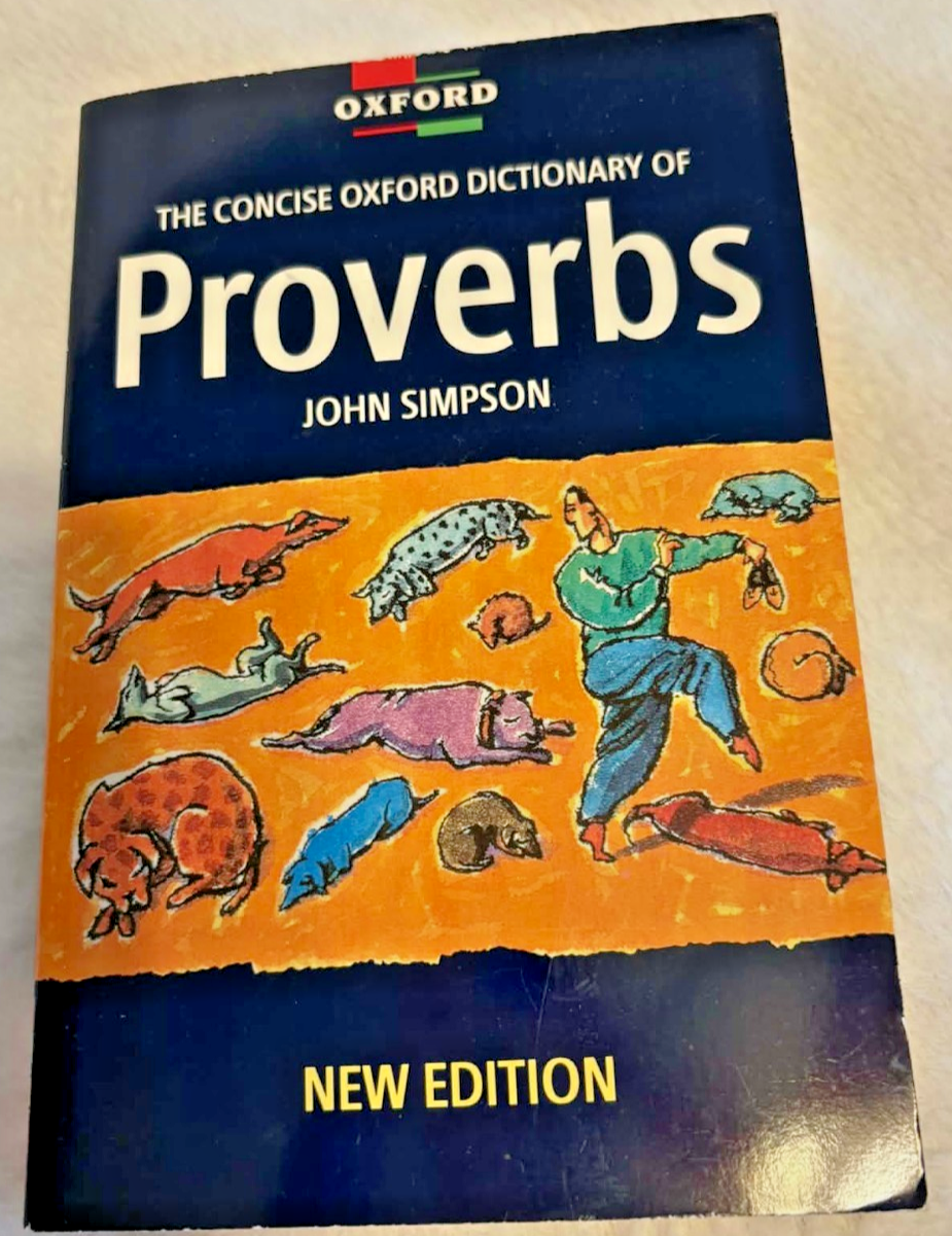 The Concise Oxford Dictionary of Proverbs -- Paperback -- Good Conndition
