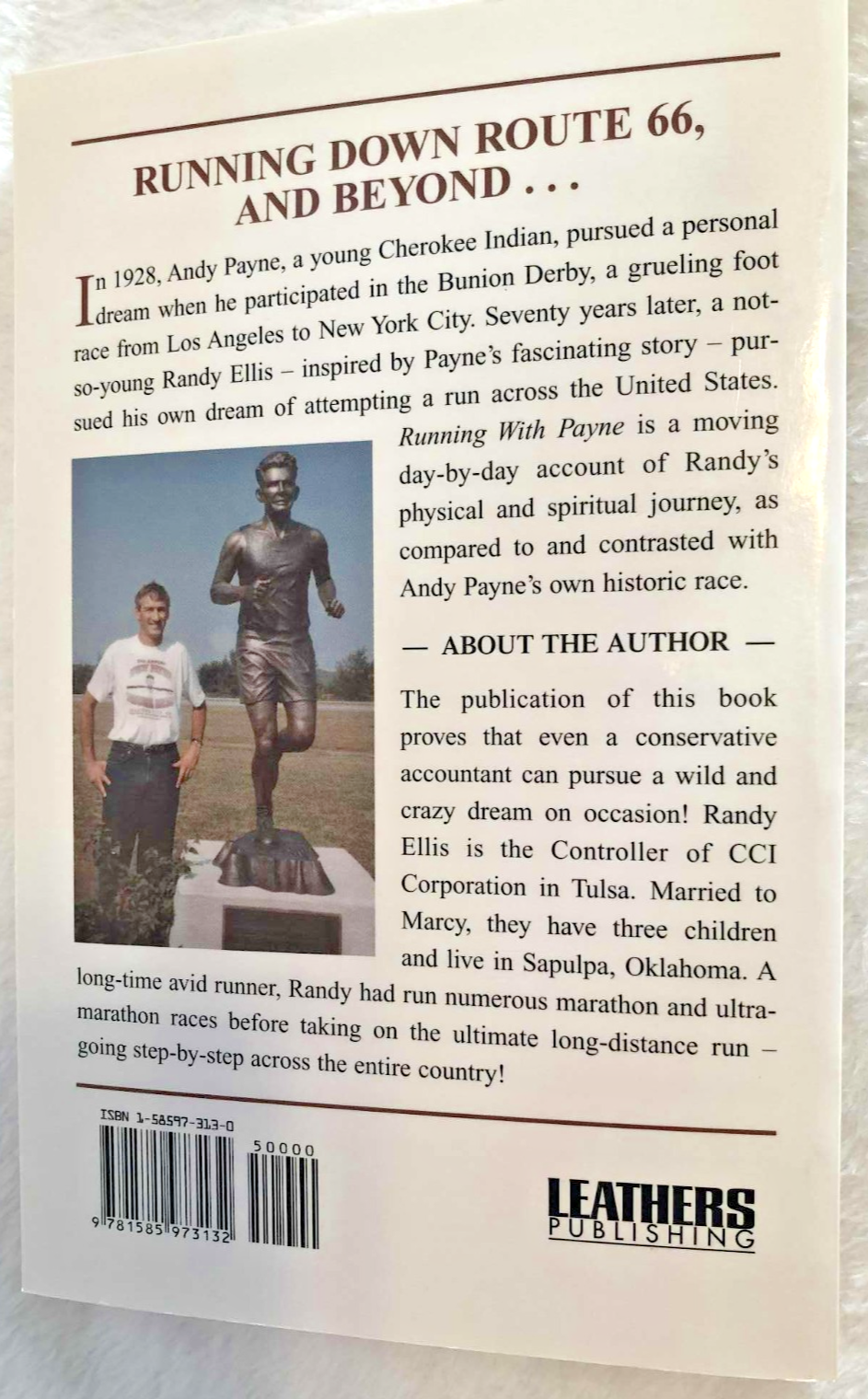 Running With Payne: A Step-by-step Journey Down Route 66 & Beyond Paperback New