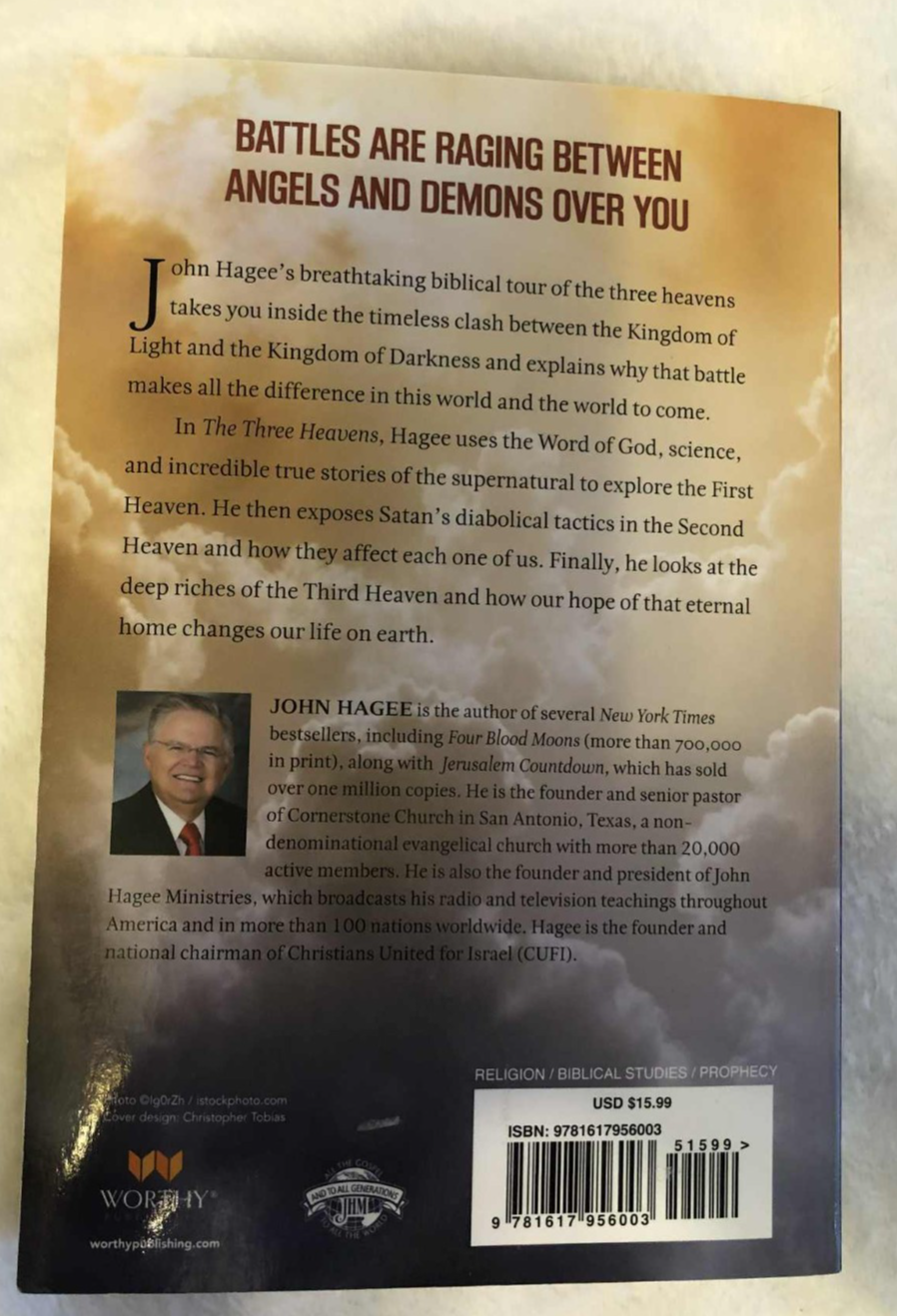 The Three Heavens: Angels, Demons and What Lies Ahead - Paperback - Good