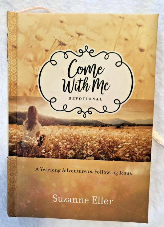 Come With Me Devotional:Yearlong Adventure in Following Jesus- Hardbk - Like New