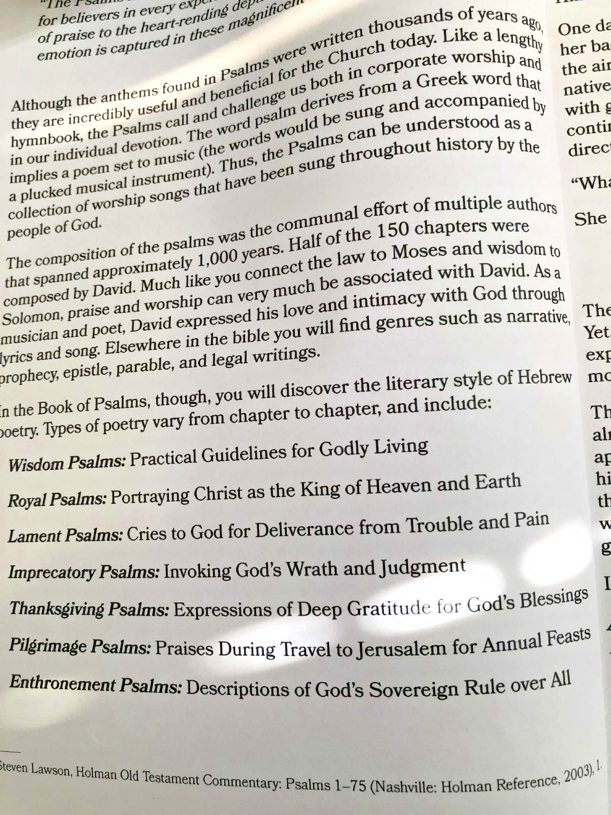 The Book of Psalms - 150 Devotions & Reflections - Paperback - Good