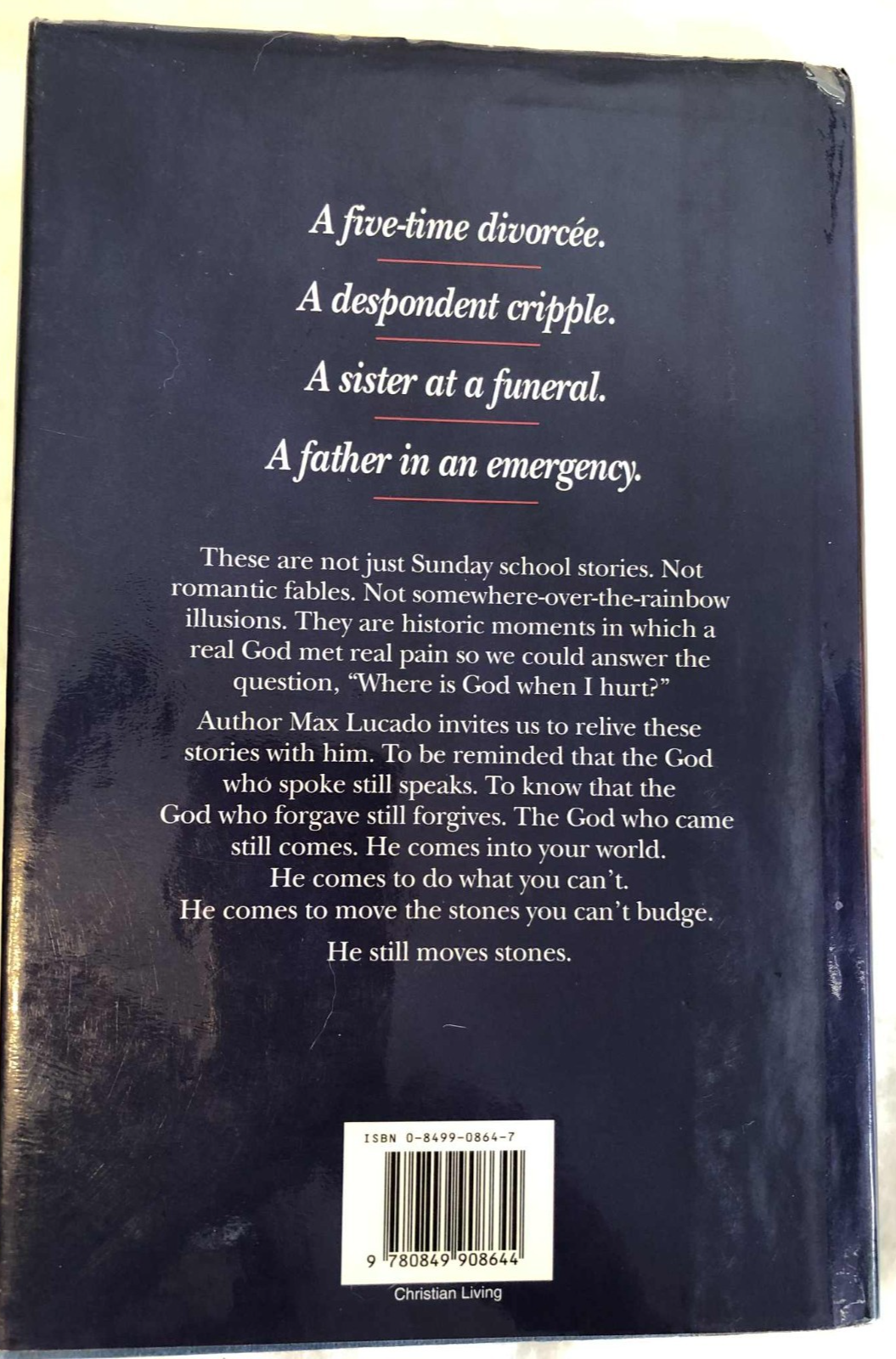 He Still Moves Stones: Everyone Needs a Miracle - Hardcover - Good