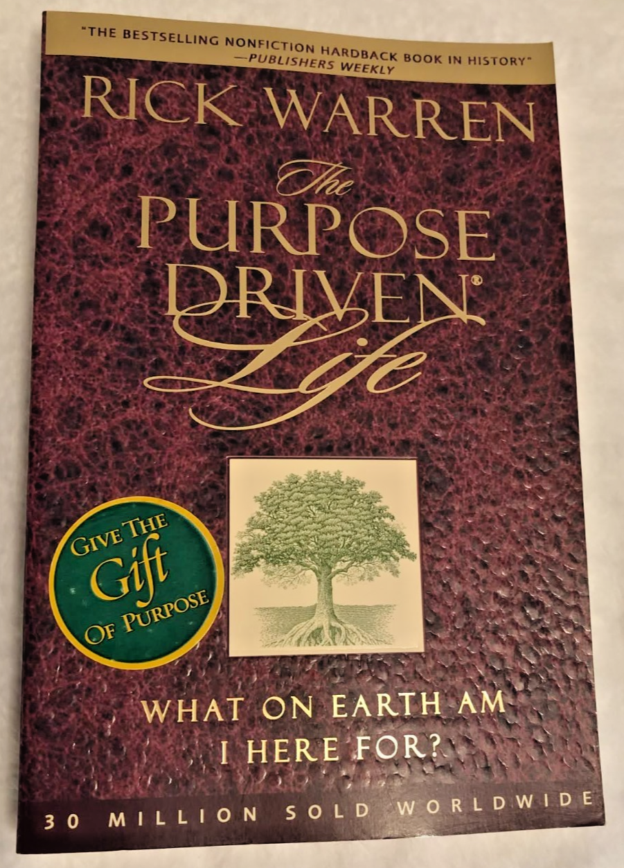 The Purpose Driven® Life: What on Earth Am I Here For? Paperback - Like New